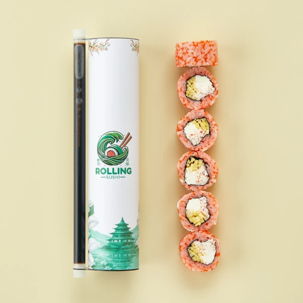 Роллы в тумблере «Калифорния Mango», 8 шт.